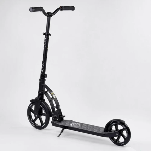 Самокат двухколесный Best Scooter серый (37681): Количество колес 2