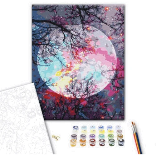 Картина по номерам Brushme С видом на луну 40x50 см (BS51423): Производитель Brushme
