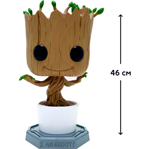Игровая фигурка FUNKO POP! cерии Стражи галактики Танцующий Грут 46 см (50094): Тип Игровая фигурка