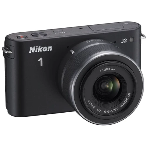 Nikon 1 J2 kit 10-30mm Black: Тип матрицы CMOS