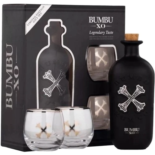 Ром Bumbu XO 0.7 л 40% + 2 бокала (WNF813497004617)