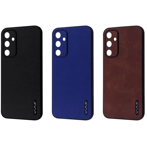 Аксессуар для смартфона WAVE Leather Case Dark Brown for Samsung A155 Galaxy A15 4G / A156 Galaxy A15 5G: Тип накладка на заднюю часть