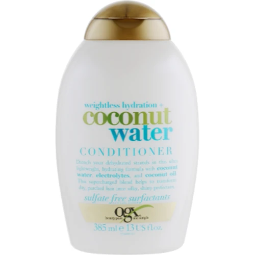 OGX Coconut Water Weightless Hydration Conditioner Кондиціонер з кокосової водою 385 ml