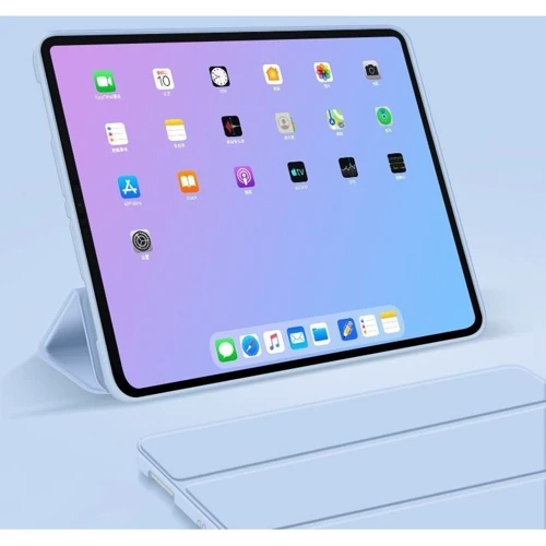 Аксессуар для iPad BeCover Tri Fold Soft TPU Silicone Light Blue for iPad Air 2020/iPad Air 2022 (708510): Тип аксессуара чехол