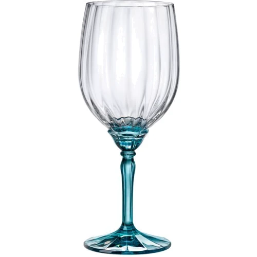 Келих Bormioli Rocco Florian Lucent Blue для вина 6х535 мл (199419BCG021990)
