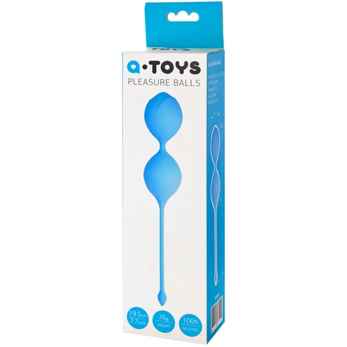 Вагинальные шарики Toyfa A-Toys Pleasure Balls Blue