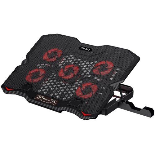 Подставка для ноутбука XTRIKE ME FN-813 5 Fan, Red Led, 2 USB
