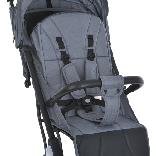 Детская прогулочная коляска Bambi M 5727 Flash Gray Серая (M 5727 Gray) фото 8