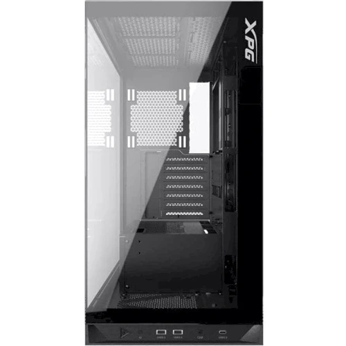 Корпус ADATA XPG INVADER X Tempered Glass Black (INVADERXMTWOF-BKCWW): Типоразмер Midi-Tower