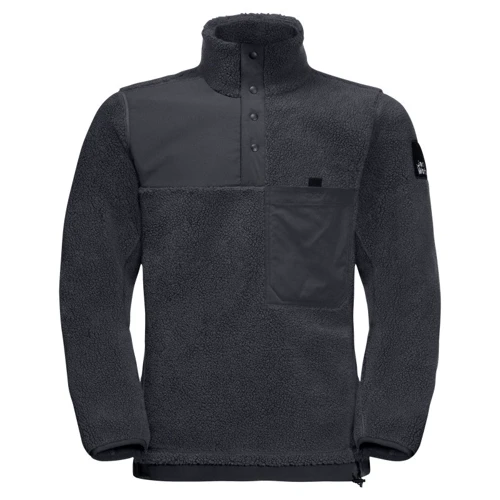 Толстовка Jack Wolfskin 365 Fearless Snap M 1709791-6350 48 темно-серая