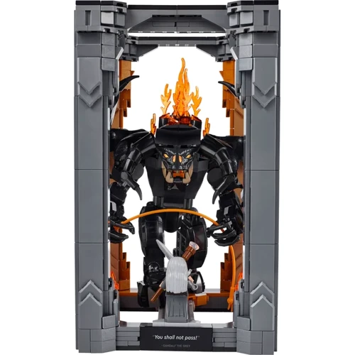 Конструктор LEGO Icons Володар кілець: Балрог. Книжковий куточок (10367): Рекомендований вік 18+