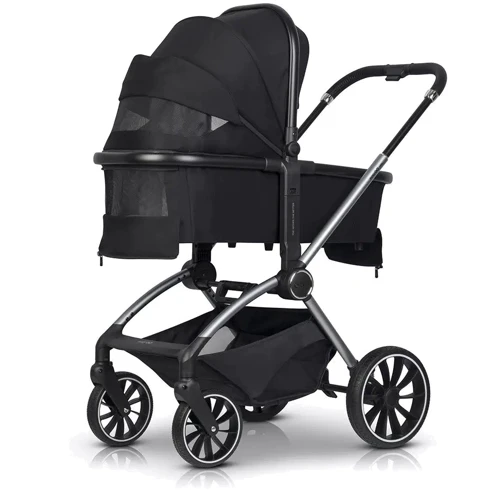 Универсальная коляска 2 в 1 EasyGo Giro black (9023-EGG-13): Количество блоков 2