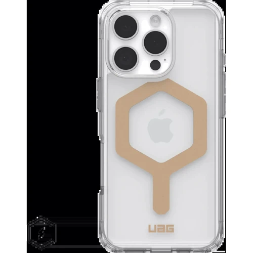 Чохол для iPhone Urban Armor Gear UAG Plyo Magsafe Ice/Gold (114480114381) для iPhone 16 Pro