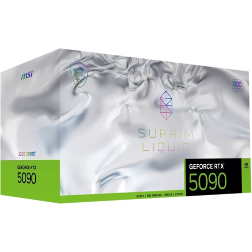 Видеокарта MSI GeForce RTX 5090 32G SUPRIM LIQUID SOC (G5090-32SLS)