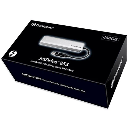 Transcend JetDrive 855 480 GB Notebook Upgrade Kit (TS480GJDM855): Интерфейс подключения PCI Express 3.0 x4 – NVMe