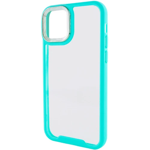 Чохол для iPhone Epik TPU+PC Lyon Case Green для iPhone 13 Pro Max: Матеріали поликарбонат и полиуретан