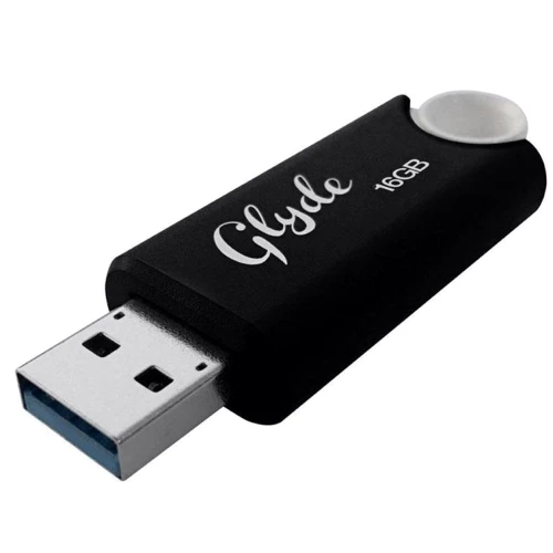 USB-флешка Patriot 16GB Glyde Black USB 3.1 (PSF16GGLDB3USB): Вес 9 г