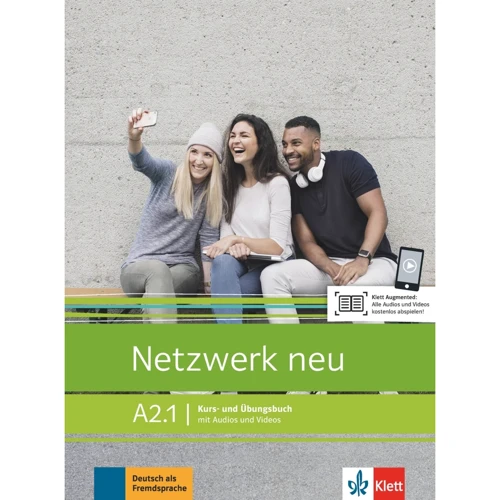 Netzwerk neu A2.1: Kurs- und Übungsbuch mit Audios und Videos