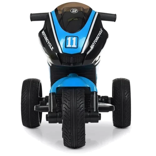 Дитячий електромотоцикл 3 колісний Bambi Racer Yamaha синій (M 4135EL-4): Вид мотоцикл