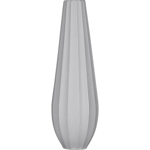 Ваза Ardesto Molize 8.5х27.5 см серая (AR3810G): Высота, см 27.5
