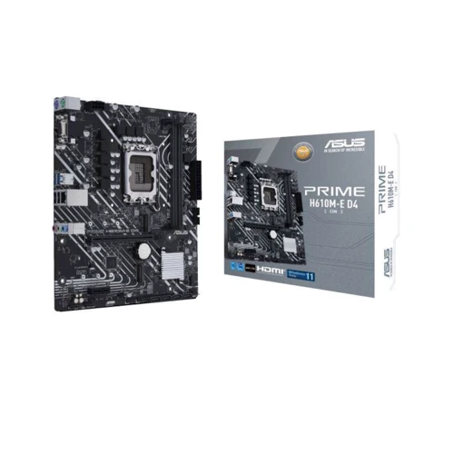 ASUS PRIME H610M-E D4-CSM: Оперативная память 2xDDR4 3200 МГц, до 64 ГБ