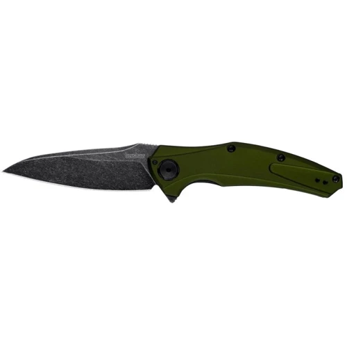 Нож Kershaw Bareknuckle Black Blade олива (1740.04.27)
