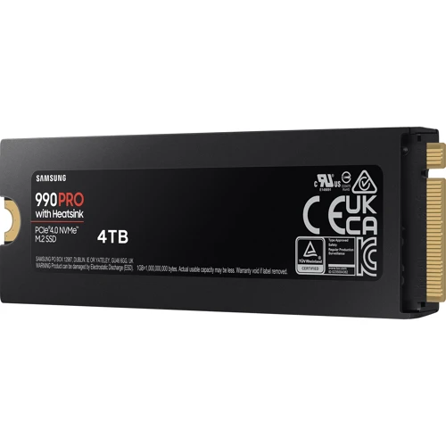 Samsung 990 PRO with Heatsink 4 TB (MZ-V9P4T0CW) UA: Форм-фактор M.2 (2280)