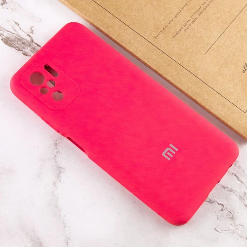 Чехол для телефонов Mobile Case Silicone Cover Shield Camera Barbie Pink for Xiaomi Redmi Note 10 / Note 10s: Материал силикон
