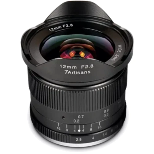 Объектив для фотоаппарата 7Artisans 12mm f2.8 Mark II M4/3 (Panasonic Olympus): Байонет Micro 4/3