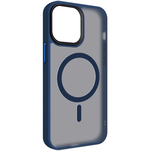 Чехол для iPhone ArmorStandart Uniq Case Magsafe Dark Blue for iPhone 13 Pro Max (ARM75306)