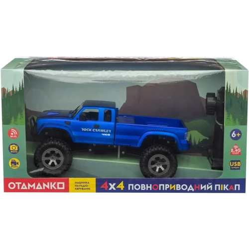Машинка Otamanko 4x4 повнопривідний пікап з камерою (532.01.38) фото 9