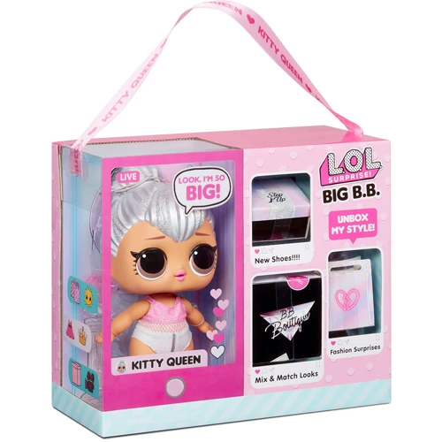 Игровой набор с мега-куклой L.O.L. SURPRISE! серии Big B.B.Doll Королева Китти (573074) фото 10