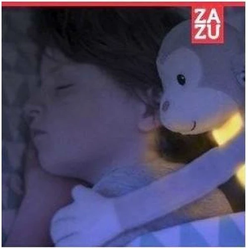 М'яка іграшка Zazu Max Мавпа з нічником 19 см (ZA-MAX-01): Вид Мягкая игрушка