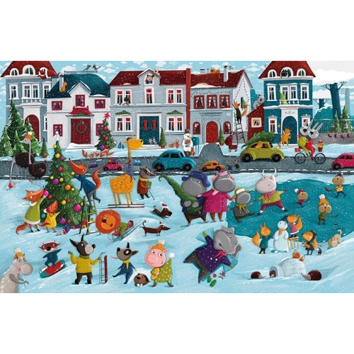 Olena Bugrenkova: My First Wimmelbook. Seasons: Кількість сторінок 10