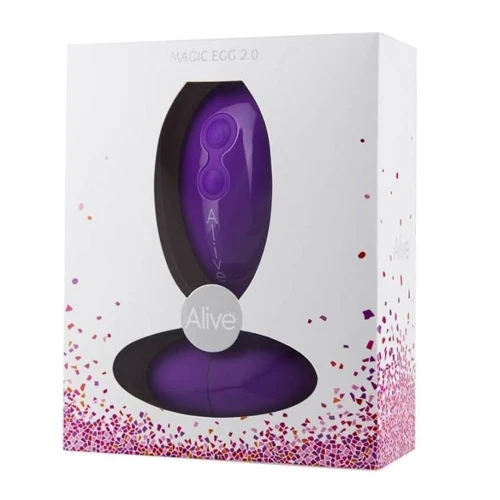 Виброяйцо Alive Magic Egg 2.0 Purple