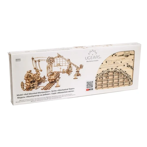 Механічний 3D пазл UGEARS "Маніпулятор на рейках" (70032) фото 18