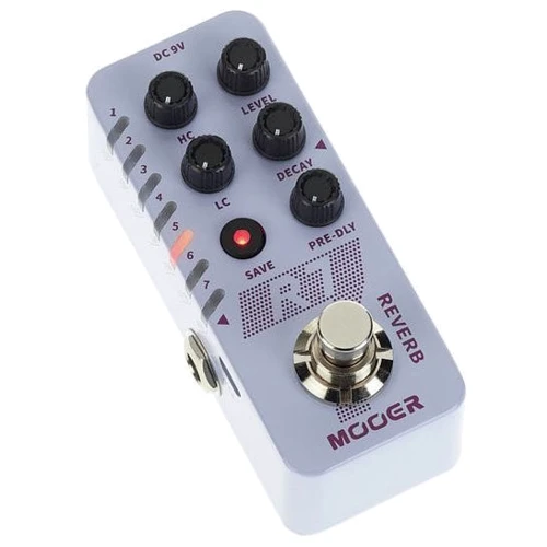 Педаль гитарных эффектов Педаль эффектов MOOER R7 Reverb
