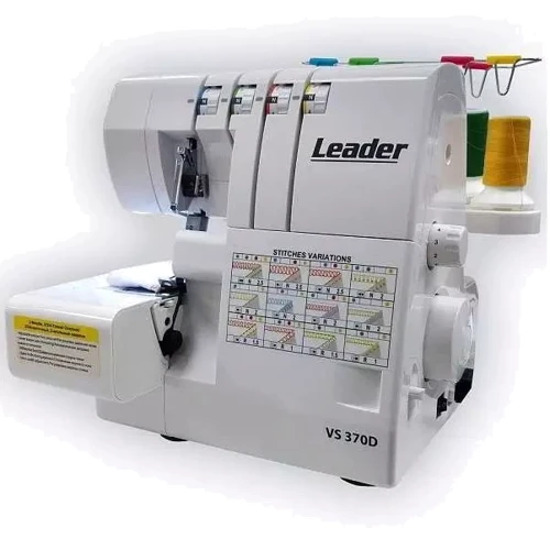 Оверлок Leader VS 370 D: Скорость, стежков/мин 1300