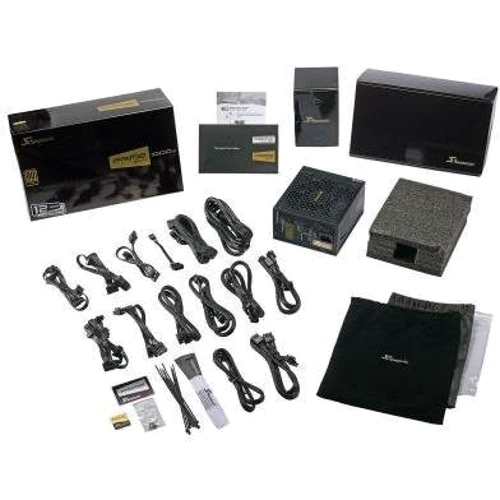 Блок живлення SeaSonic Prime 1000W Gold (SSR-1000GD): ККД,% 90