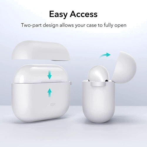 ESR Bounce Protective Silicone Case White (4894240146064) for Apple AirPods 3 фото 3