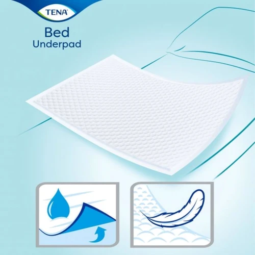 Одноразовые пеленки впитывающие Tena Bed Plus 60х60, 5 шт фото 2