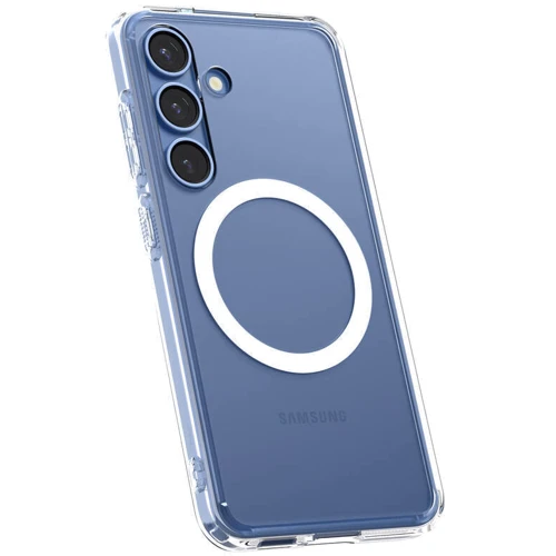 Чохол для телефона Spigen Ultra Hybrid MagFit Clear White (ACS08981) для Samsung S936 Galaxy S25 Plus: Колір прозрачный
