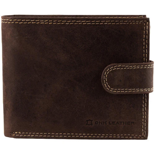 Чоловічий портмоне DNK Leather коричневий (DNKN992L-P-CHM-brown): Стать Мужской