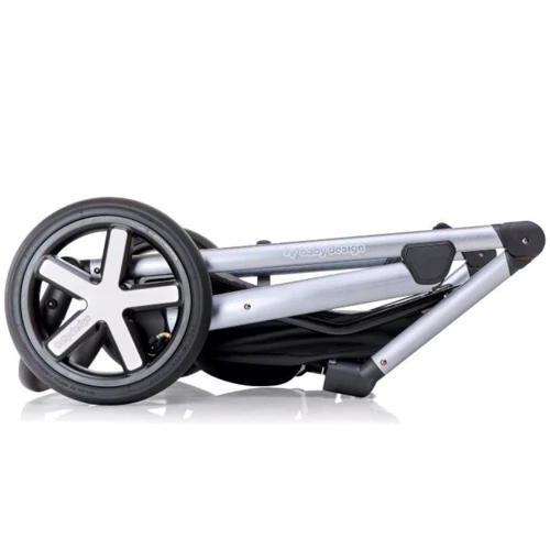 Универсальная коляска 2 в 1 Baby Design Husky NR 2021 07 GRAY: Возможность установки люльки есть
