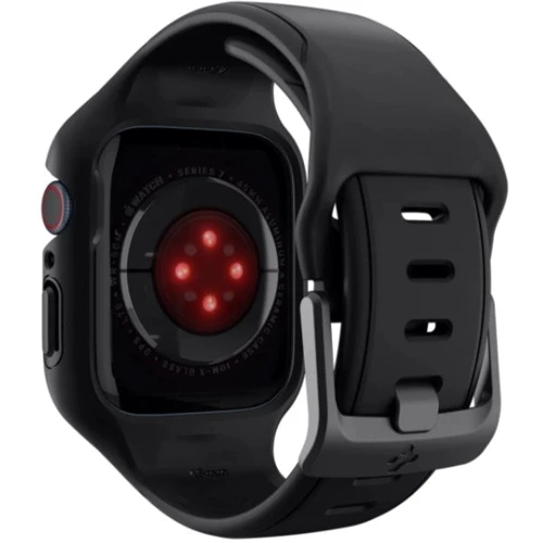 Аксесуар для Watch Spigen Liquid Air Pro Black для Apple Watch 45mm (ACS04182) фото 7
