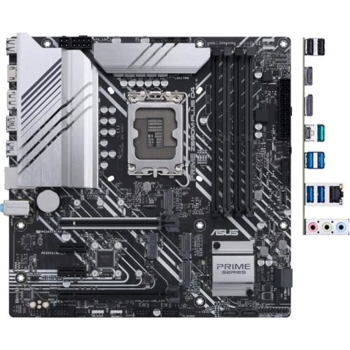 ASUS PRIME Z690M-PLUS D4: Оперативная память 4xDDR4 5333 МГц, до 128 ГБ