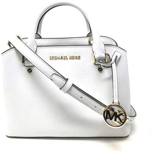 Жіноча сумка тоут Michael Kors біла (35H8GS7S1L-WHT)