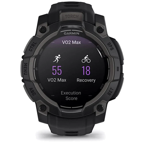 Смарт-годинник Garmin Instinct 3 AMOLED 45mm Black with Black Band (010-02936-00) фото 13