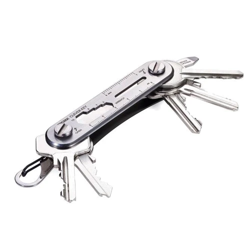 Брелок с ключами Troika Clever Key черный (KCL81/TI): Пол Унисекс