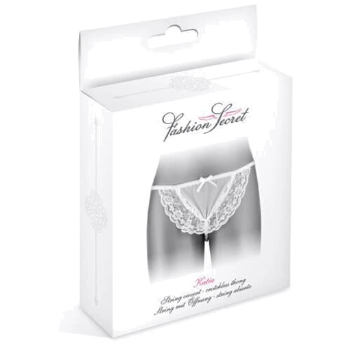 Эротические стринги Fashion Secret KATIA White